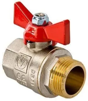 Купить Кран шаровой Valteс Base внутр-наруж резьба рукоятка бабочка 1 в интернет-магазине Akvilon.kz