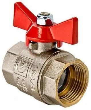 Купить Кран шаровой Valteс Base внутр-внутр резьба рукоятка бабочка 1/2 в интернет-магазине Akvilon.kz