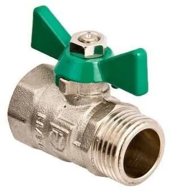 Купить Кран шаровой Valteс Compact внутр-наруж резьба рукоятка бабочка 3/4 в интернет-магазине Akvilon.kz