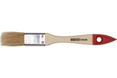 Купить Кисть флейц., ширина 25 мм, натур. щетина, 55% топс, лакиров.ручка в интернет-магазине Akvilon.kz