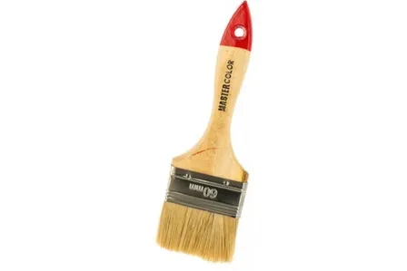 Купить Кисть флейц., ширина 60 мм, натур. щетина, 55% топс, лакиров.ручка в интернет-магазине Akvilon.kz