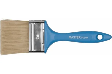 Купить Кисть флейц., ширина 70 мм, толщ. 13 мм, ПЭТ-щетина, нерж. обжим, пласт. ручка в интернет-магазине Akvilon.kz