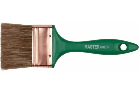 Купить Кисть флейц., ширина 30 мм, толщ. 11 мм, 70% ПЭT/30% натур. щетина, нерж.обжим, пласт. ручка в интернет-магазине Akvilon.kz