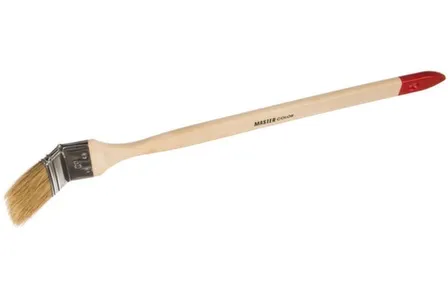 Купить Радиаторная кисть, ширина 50 мм, толщ. 12 мм,, нерж. обжим, деревянная ручка в интернет-магазине Akvilon.kz