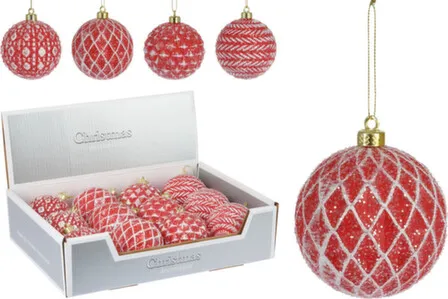 Купить Ёлочное украшение Шар диам. 8см, в асс, Koopman в интернет-магазине Akvilon.kz