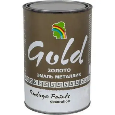 Купить Эмаль Радуга Gold металлик 0,1кг в интернет-магазине Akvilon.kz
