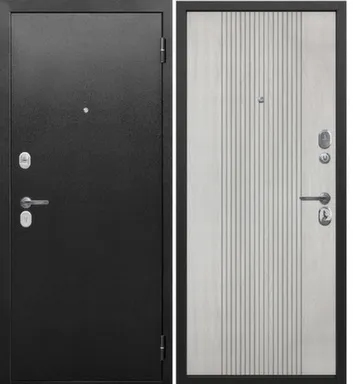 Купить Дверь метал. 6,0см Nova (серебро) МДФ Белый ясень 860мм Правая в интернет-магазине Akvilon.kz