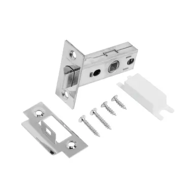 Купить Защелка дверная (пакет), Аллюр Хром в интернет-магазине Akvilon.kz