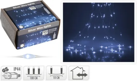 Купить Светильник электрический Гирлянда-занавес, 100 LED-ламп, Koopman в интернет-магазине Akvilon.kz