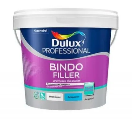 Купить Шпатлевка финишная под покраску Dulux Bindo Filler 2,9л(5кг) в интернет-магазине Akvilon.kz
