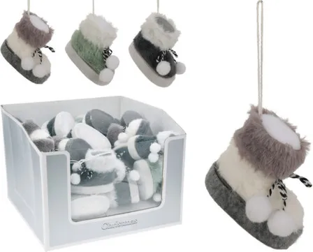 Купить Декорация подвесная Ботинок разм. 9x5,2x7см в асс, Koopman в интернет-магазине Akvilon.kz