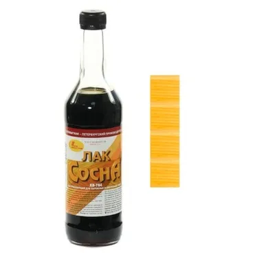 Купить Лак ХВ-784 Новбытхим быстросохнущий 0,5 л Сосна в интернет-магазине Akvilon.kz