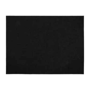 Купить Коврик влаговпитывающий Nice, ребристый, без борта, подложка ПВХ, черный, 90x120 см, Vortex в интернет-магазине Akvilon.kz