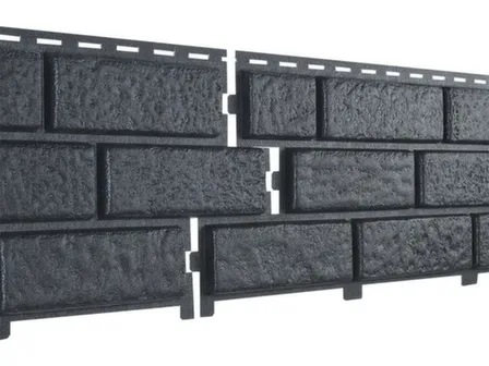 Купить Панель фасадная U-Plast 3025x230 мм Кирпич графитовый в интернет-магазине Akvilon.kz