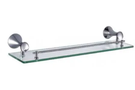 Купить Полка стеклянная с ограничителем, Potato в интернет-магазине Akvilon.kz