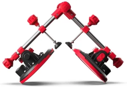 Купить Присоска вакуумная угловая с датчиком давления (манометром) P625A, 200 мм, 140 кг, Shijing в интернет-магазине Akvilon.kz