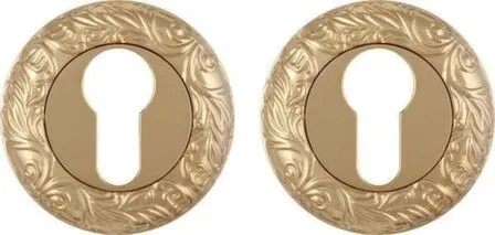 Купить Накладка под цилиндр ET SM GOLD-24 золото, Fuaro в интернет-магазине Akvilon.kz
