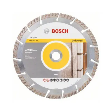 Купить Алмазный диск для УШМ универсальный Ø230 мм Universal, Bosch в интернет-магазине Akvilon.kz