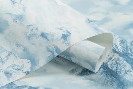 Купить Обои виниловые на флизелиновой основе Воздушные шары, база, голубой, 1,06x10 м, Артекс в интернет-магазине Akvilon.kz