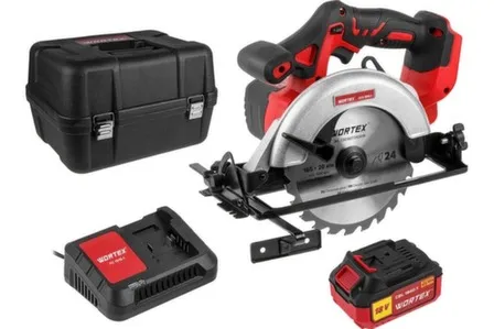 Купить Аккумуляторная дисковая пила 165 мм, CCS 1816-1, Wortex в интернет-магазине Akvilon.kz