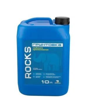Купить Грунтовка глубокого проникновения, 10 л, Rocks в интернет-магазине Akvilon.kz
