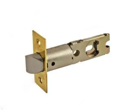 Купить Защелка дверная 60 мм для круглых ручек золото, Нора-М в интернет-магазине Akvilon.kz