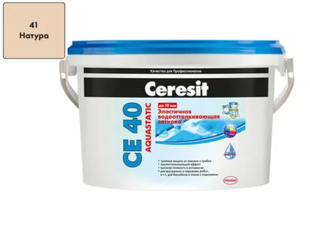 Купить Затирка для швов кафеля Аквастатик Натура 2 в интернет-магазине Akvilon.kz