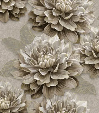 Купить Обои бумажные Далия-02, мотив, 0,53x10 м, Саратовские обои в интернет-магазине Akvilon.kz