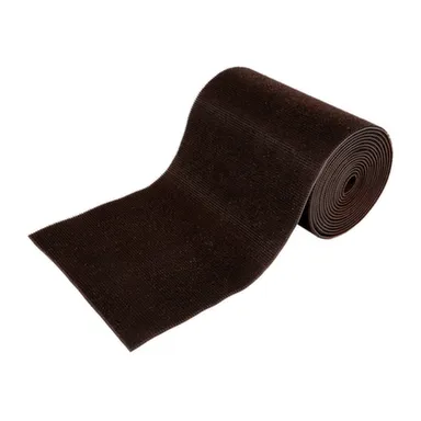 Купить Коврик-дорожка ТРАВКА на противоскользящей основе темно-коричневый 0,9x15 м VORTEX в интернет-магазине Akvilon.kz