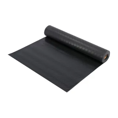 Купить Коврик-дорожка ПВХ ПЯТАЧКИ против скольжения, черный 2,4 мм 0,9x10 м VORTEX в интернет-магазине Akvilon.kz