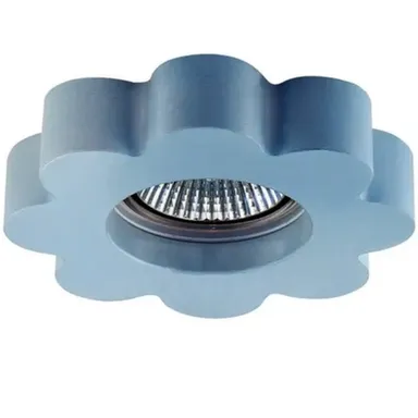 Купить Светильник MR16 встраиваемый SOLE AZZURO голубой Lightstar в интернет-магазине Akvilon.kz