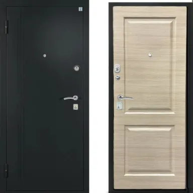 Купить Дверь металлическая МАЛАХИТ NEW маг. упл. Капучино Шелк Левое 960 в интернет-магазине Akvilon.kz