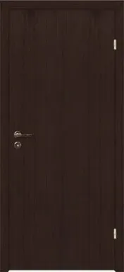 Купить Дверь межкомнатная Глухое Акация черная 600 Дубрава Сибирь в интернет-магазине Akvilon.kz