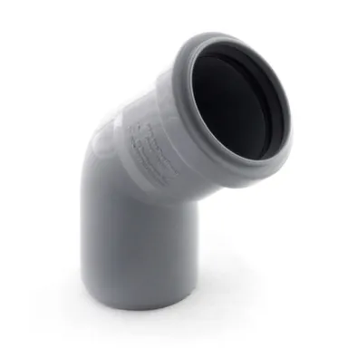 Купить Отвод 45° для внутренней канализации d 50 мм РТП в интернет-магазине Akvilon.kz