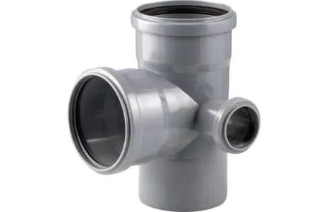 Купить Крестовина двухплоскостная для внутренней канализации d 100/100/50 мм, правое, РТП в интернет-магазине Akvilon.kz