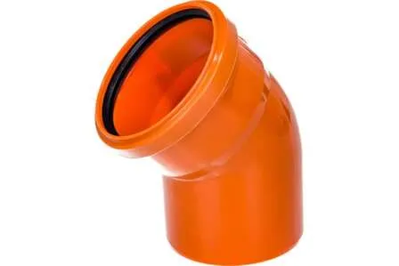 Купить Отвод 45° для наружной канализации d 110 мм, РТП в интернет-магазине Akvilon.kz