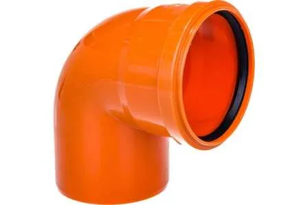 Купить Отвод 90° для наружной канализации d 110 мм, РТП в интернет-магазине Akvilon.kz