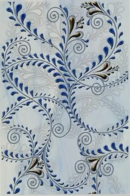 Купить Вставка Елена М Каприз синий 20x30 см, Beryoza Ceramica в интернет-магазине Akvilon.kz