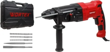 Купить Перфоратор SDS plus 800 Вт, 2,6 Дж, RH 2621, Wortex в интернет-магазине Akvilon.kz