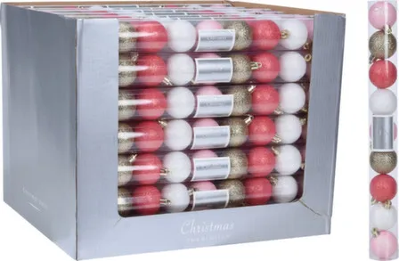 Купить Ёлочное украшение Шар диам. 4см, набор 9шт, в асс, Koopman в интернет-магазине Akvilon.kz