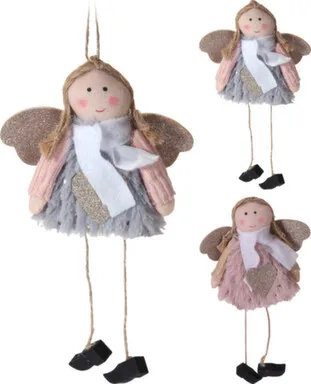 Купить Декорация подвесная Ангел разм. 10,5x2x18см в асс, Koopman в интернет-магазине Akvilon.kz