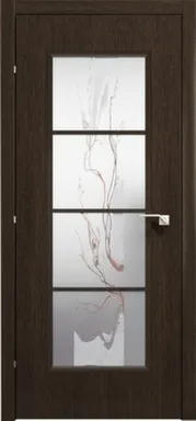 Купить Дверное полотно Черный дуб (Лиана) 5040 ДО 2000x700x40 мм в интернет-магазине Akvilon.kz