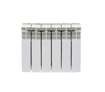 Купить Радиатор биметаллический Pro, 6 секций, белый, 350x80 мм, Teplon в интернет-магазине Akvilon.kz