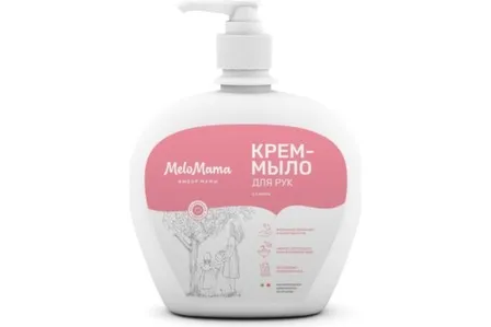 Купить Крем-мыло для рук Молодильное яблоко, 0,5л MeloMama в интернет-магазине Akvilon.kz