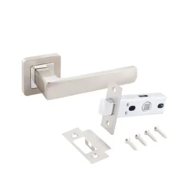 Купить Комплект ручек с защелкой КОЛОМБО мат.никель Аллюр в интернет-магазине Akvilon.kz Купить Комплект ручек с защелкой КОЛОМБО мат.никель Аллюр в интернет-магазине Akvilon.kz