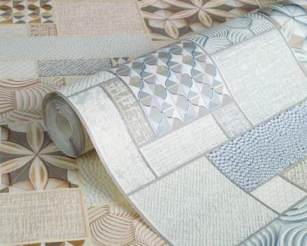 Купить Обои вспененные на бумажной основе Калейдоскоп-06, мотив, 0,53x10,05 м, Саратовские обои в интернет-магазине Akvilon.kz