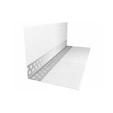 Купить Профиль ПВХ штукатурный перфорированный углозащитный с сеткой 100x150x3000мм, Ideal в интернет-магазине Akvilon.kz