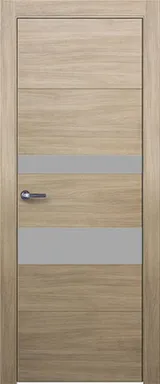Купить Дверное полотно 703 ДО Дуб серо-зел. 2000x600x40 мм СтеклоСильвер в интернет-магазине Akvilon.kz