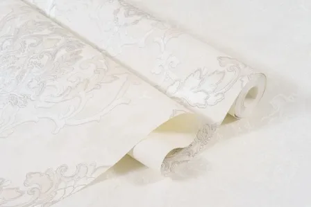 Купить Обои виниловые на флизелиновой основе Рафаэлла, мотив, белый, 1,06x10 м, Артекс в интернет-магазине Akvilon.kz