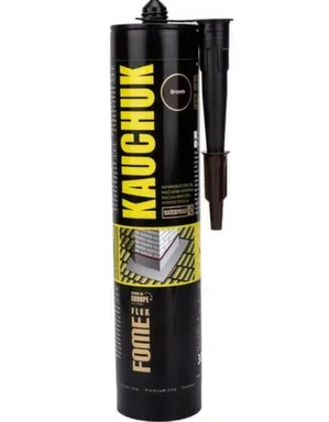 Герметик каучуковый, коричневый, 300 мл, Fome flex в интернет-магазине Akvilon.kz